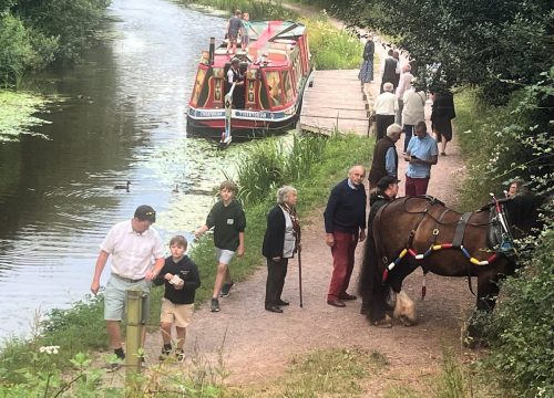 The view from the tow path.