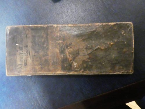 1751 Minute Book Cover